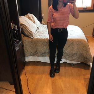 Vintage Gangnam pink top